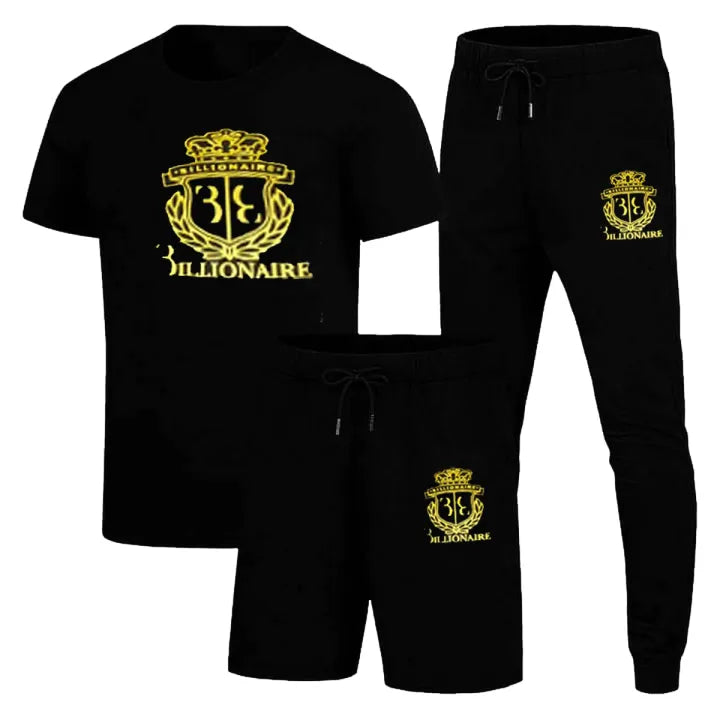 Pack Of 3 printed summer Tracksuit